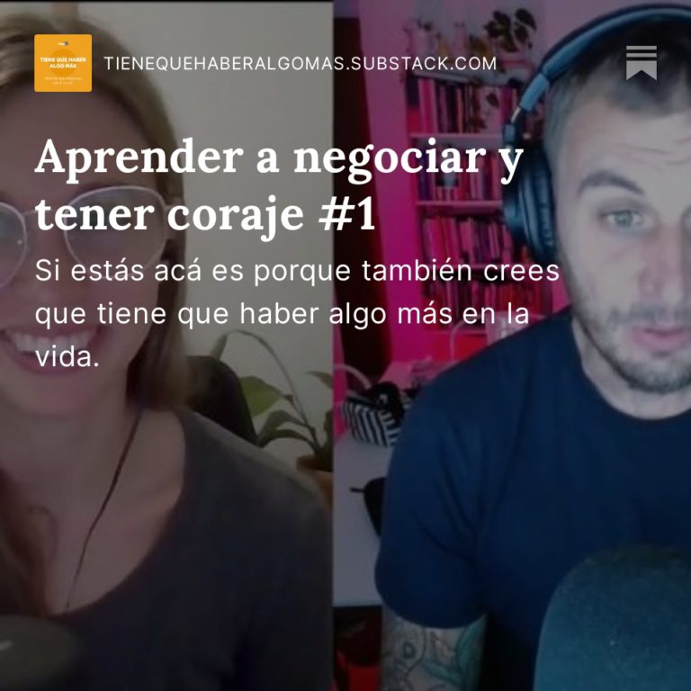 Aprender a negociar y tener coraje