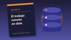 Cover del reporte sobre el estado del trabajo remoto en data