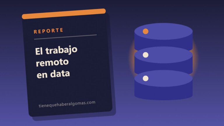 Cover del reporte sobre el estado del trabajo remoto en data